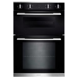 Rangemaster RMB9045BL/SS 11219 90cm Built In 4/5 Function Double Oven in Black and Stainless Steel